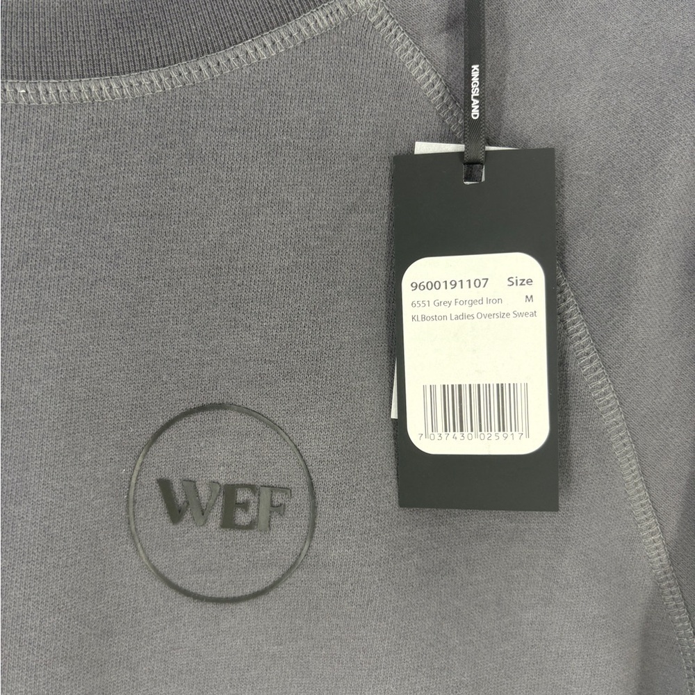 Kingland Boston Ladies Oversize Sweater Grey - Picture 2 of 9